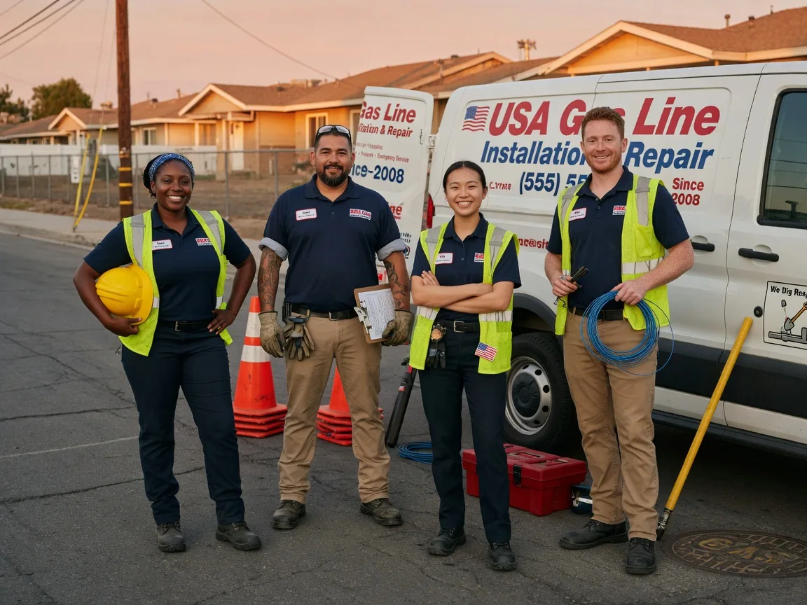 Gas Line Installation company in Mercer, TN